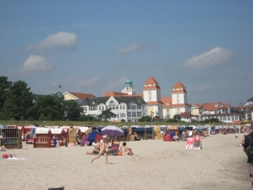 Relaxen am feinsandigen Strand der Ostsee